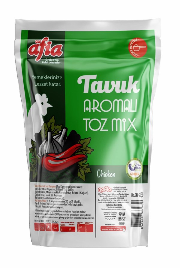Afia Tavuk Aromalı Toz Mix 200 Gr.