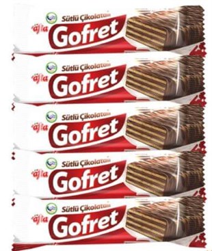 Afia Çikolatalı Gofret 35 Gr - 5 Adet