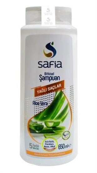 SAFİA Aloe Vera Bitkisel Şampuan 