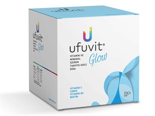 UFUVİT Glow Gıda Takviyesi 30 x 1 gr - Gimdes Helal Sertifikalı